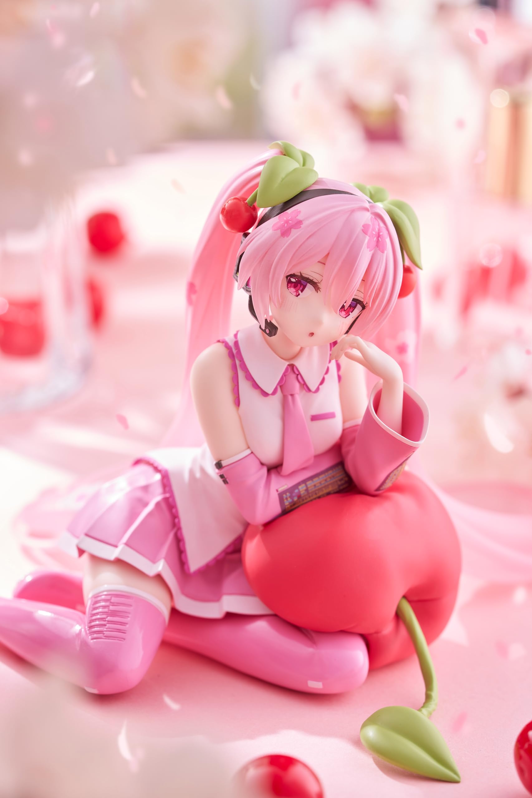 桜ミク さくらんぼクッション Desktop Cute フィギュア　24個 Amazon | タイトー 桜ミク Desktop Cute フィギュア (さくらんぼ